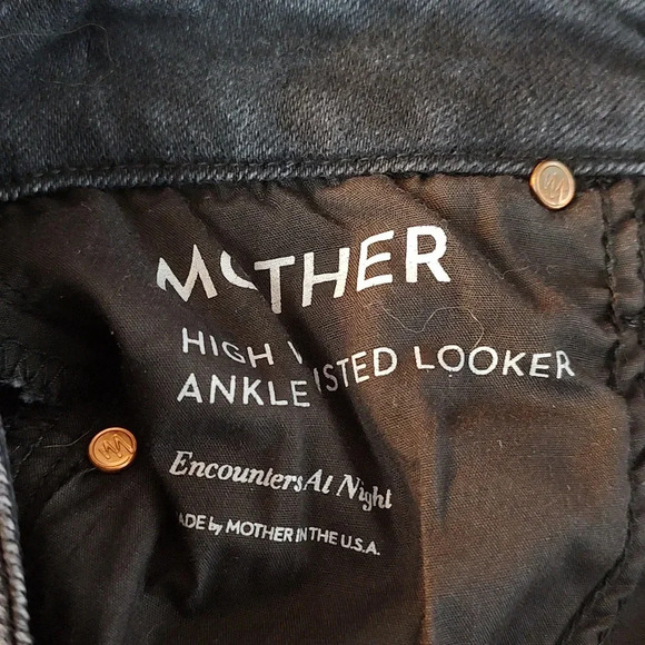 Mother High Waisted Looker Ankle - Encounters At Night - Picture 8 of 8